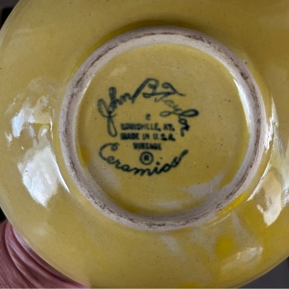 Mid-century John B. Taylor Tea Coffee Cups and Saucers | Set of 3 - Picture 7 of 8